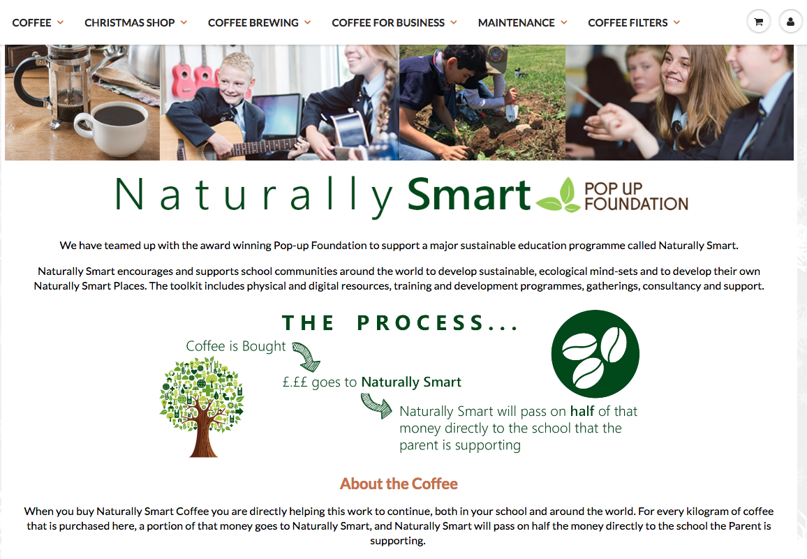 Naturally Smart Coffee Project